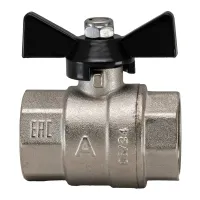 Кран шаровой полнопроходной  1/2' ВН бабочка Aquadeel BV-100-03-15 Нижний Новгород