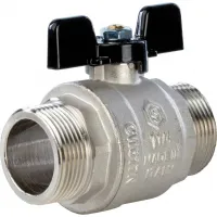 Кран шаровой 1 1/4' НН ручка бабочка STOUT RG008Q0M4B6GGC Нижний Новгород
