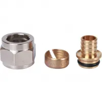 Фитинг компрессионный 16х2,0x1/2' для труб из сшитого полиэтилена STOUT RG008S7FTFRFVC Нижний Новгород