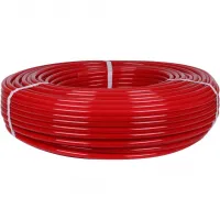 Труба из сшитого полиэтилена PEX-a EVOH 20х2,0 бухта 260м, красная STOUT RG008SMBMMNRUH
