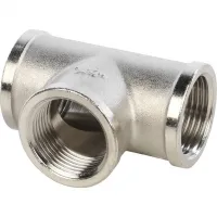 Тройник ВВВ 3/4'х3/4'х3/4' никелированный STOUT RG008Q0QT0137H Нижний Новгород