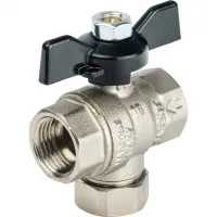 Кран шаровой с фильтром 1/2' ручка бабочка STOUT RG008Q20QF9O2S Нижний Новгород