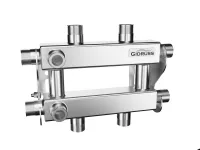 Коллектор кольцевой RMSS-40-2 на 2 контура G 3/4' для отопления Gidruss RM 40A30 21