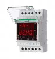 Терморегулятор CRT-02 (-50°C-+140°C) для систем снеготаяния/антиобледенения на шину DIN, с датчиком RT823 на проводе, 2х16А ДЕВИ 140R1075R
