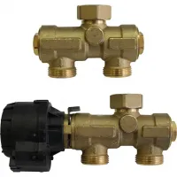 Комплект трехходового клапана для котла + бойлера STOUT RG008U71PPUHP6 Нижний Новгород
