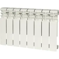 Радиатор алюминиевый ROMMER Profi 350 8 секций белый Rommer RG008P1IPHB0BJ
