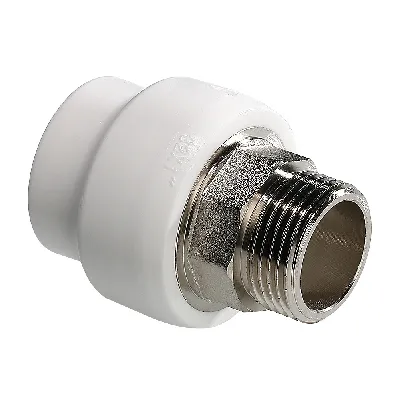 Муфта комбинированная 40 х 1 1/4' НР под ключ полипропиленовая PPR белая VALTEC PV7074007 Нижний Новгород