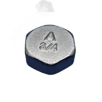 Заглушка ВР 3/4' никелированная, уп Aquadeel BFN-003-205ф