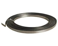 Лента хомутная Clamp strip нержавеющая сталь 10 м EXTHERM Extherm Clamp strip