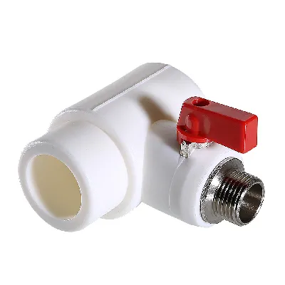 Тройник коллекторный 40 х 3/4' НР с шаровым краном полипропиленовый PPR VALTEC PV7814005