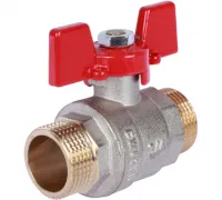Кран шаровой 3/4 НР/НР, ручка бабочка Rommer RG008UB5BQGJU2 Нижний Новгород