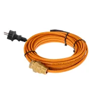 Кабель греющий саморегулирующийся  10HTM2-CT, в трубу, 10 м/100 Вт, REXANT