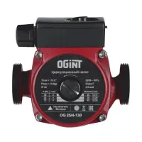 Насос циркуляционный с мокрым ротором OG 25/4-130 PN10 1х220В/50 Гц Ogint 215-2843 Нижний Новгород