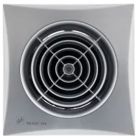 Вентилятор накладной Silent-100 CRZ Silver, с таймером Soler & Palau 03-0103-103