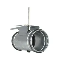 Клапан воздушный с ручкой для круглых каналов КВ-Р 200 мм VentART 4687203908119