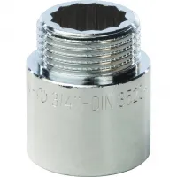 Удлинитель НВ 3/4'x25 мм, хромированный STOUT RG008Q0O7BMFMF Нижний Новгород
