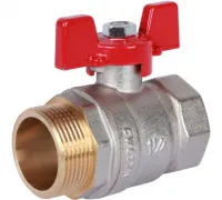 Кран шаровой 1 1/4 ВН/НР, ручка бабочка Rommer RG008UB5BIQ2GG Нижний Новгород