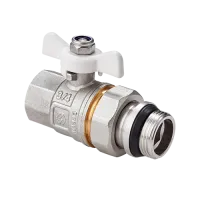 Кран шаровой со сгоном 1/2' ВН ручка бабочка MVI BV.521.04 Нижний Новгород
