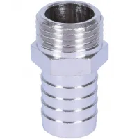 Штуцер НР никелированный 1/2'x18 STOUT RG008T5Q7A7QKE