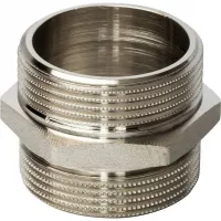 Ниппель HH никелированный 1'1/4 STOUT RG008Q0OCN3FRS Нижний Новгород