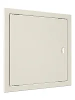 Люк-дверца ревизионная с ручкой, из ABS пластика 318х318 и с фланцем 296х296 , цвет Слоновая кость EVECS 23188 Нижний Новгород