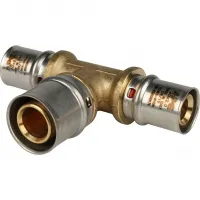Тройник переходной 20х26х20 для металлопластиковых труб прессовой STOUT RG008S9BH1QA09 Нижний Новгород