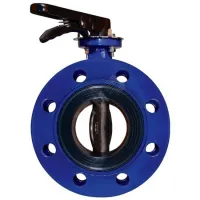 Затвор дисковый поворотный фланцевый DN 250 PN 16 тип 021F диск чугун, с рукояткой DENDOR УТ000000358 Нижний Новгород