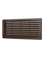 Решетка вентиляционная дверная 300х135, цвет Коричневый ERA 00-00000648