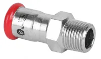 Муфта 18x1/2' НР (оцинкованная сталь) MVI CF.520.0504