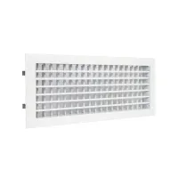 Решетка двухрядная алюминиевая 2WA 600x300 VentART 4687203903398