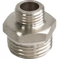 Ниппель переходной с никелевым покрытием НР 1 1/4'- НР 1/2' Valfex VF.580.N.114.012
