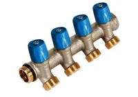 Коллектор VBS с синими вентилями, 1НР под евроконус, 1 - 4xEK Henco VBS060504-BL Нижний Новгород