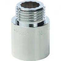 Удлинитель НВ 1/2'x25 мм, хромированный STOUT RG008Q0O7A67Q4 Нижний Новгород