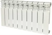 Радиатор алюминиевый секционный 350/80/10 боковое подключение Rommer RG008P1IPHG53N