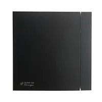 Вентилятор накладной Silent-200 CZ Matt Black Design 4C Soler & Palau 03-0103-313