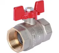 Кран шаровой 1 ВН/ВН, ручка бабочка Rommer RG008UB5BA4V1F Нижний Новгород