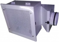 Корпус HEPA фильтра, потолочный в гигиеническом исполнении 610х610х150, H150-652х652, боковое подключение D250 Naveka F0000043477