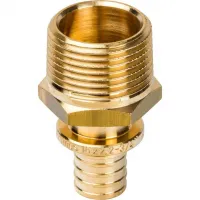 Переходник НР 16xR 3/4 для труб из сшитого полиэтилена аксиальный STOUT RG008P0TP43N41 Нижний Новгород