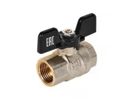 Кран шаровой 1/2' ВВ ручка бабочка STOUT RG00938T5RHIHH