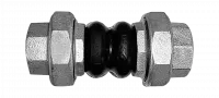 Вставка гибкая (компенсатор) DN 1/2' PN10, муфтовая ADL 104 976