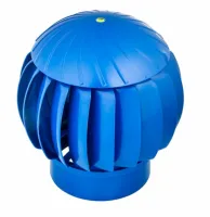 Турбина ротационная вентиляционная (нанодефлектор) из ABS пластика D160, цвет Blue ERA 00-99004512 Нижний Новгород