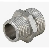 Ниппель НН 1/2'х3/8' переходной, никелированный Aquadeel BFN-002-204 Нижний Новгород