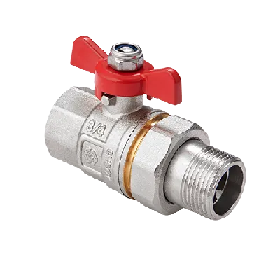 Кран шаровый со сгоном 3/4' ВН ручка бабочка MVI BV.520.05 Нижний Новгород