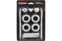 Комплект монтажный ROMMER c двумя кронштейнами 3/4 (11 в 1) белый Rommer RG008P2HSIGRUC Нижний Новгород