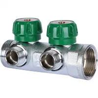 Коллектор распределительный 1'x2 выхода 1/2' STOUT RG008UJDJ7H5B5 Нижний Новгород