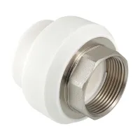 Муфта комбинированная 40 х 1 1/4' ВР под ключ полипропиленовая PPR белая VALTEC PV7064007 Нижний Новгород