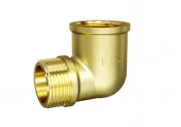 Угол 90 гр 1/2' ВР/НР латунь LD Pride LD.65.528.15