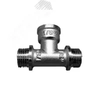 Тройник НВН 1/2'х1/2'х1/2' переходной, никелированный, уп Aquadeel BFN-011-701ф