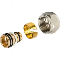 Фитинг компрессионный для труб PEX-AL-PEX 16х2,0х1/2 STOUT RG008P29KAKFK5 Нижний Новгород