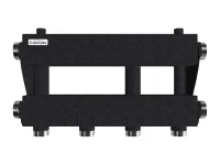 Коллектор модульный MK-150-2x32 на 2 контура G 1 1/4', 2 магистрали G 1 1/2', до 150 кВт, ст 09Г2С Gidruss 1P 01505 17